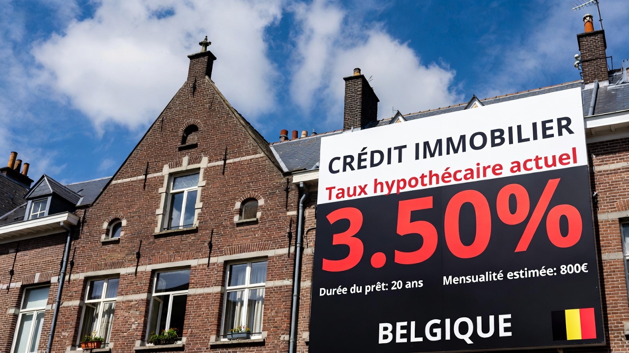 creadit hypotcaire actuel en belgique